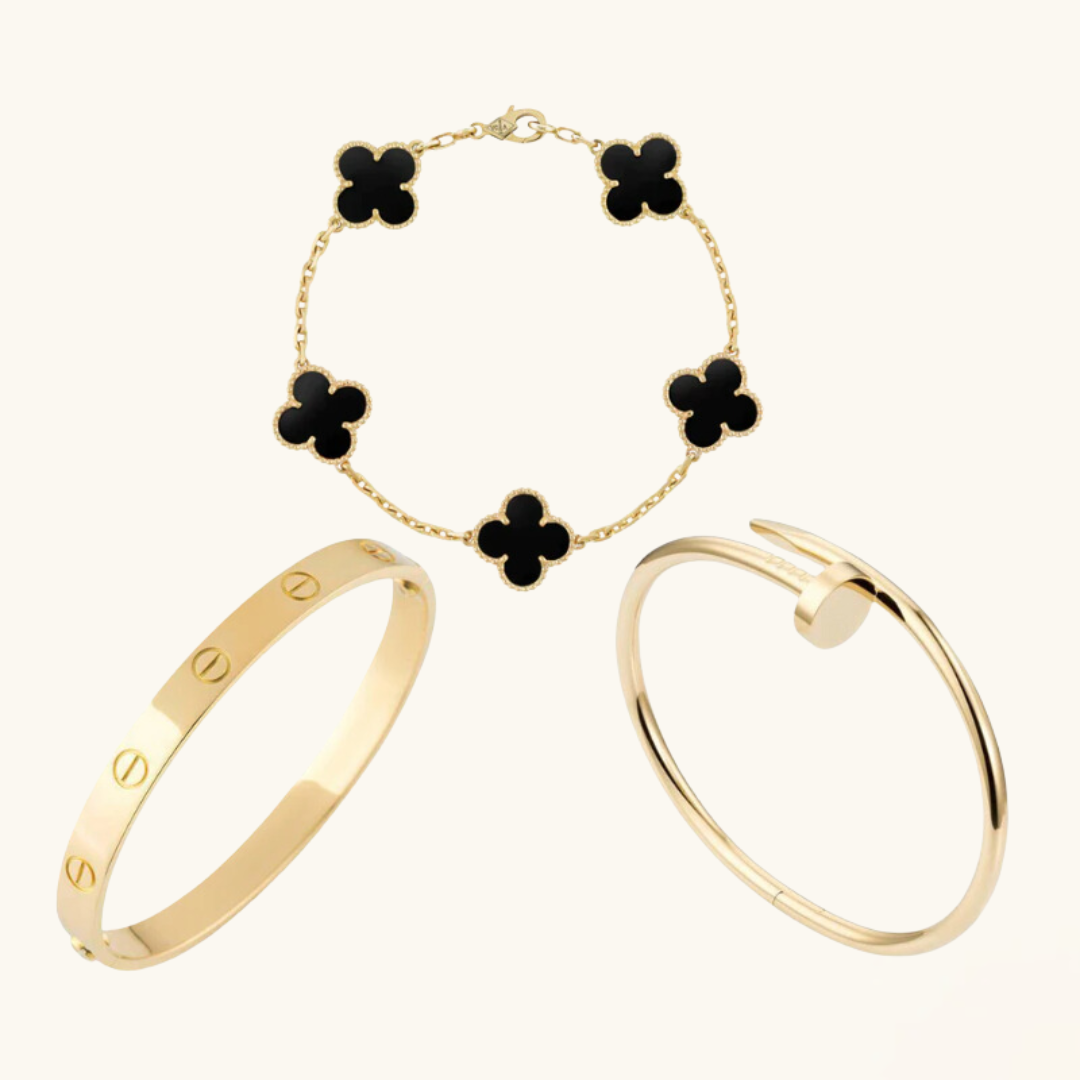 Conjunto de Pulseras de 3 Piezas "Maxim"