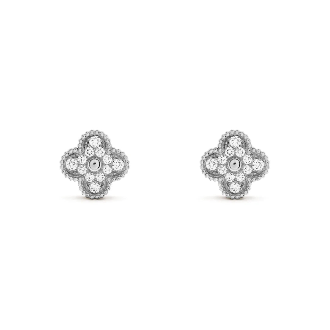 TRÉBOL | Pendientes de Plata Prestige