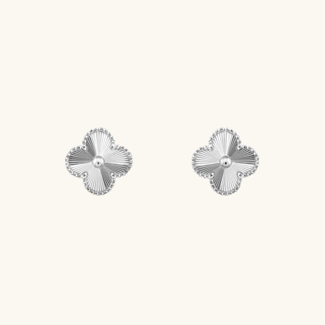 TRÉBOL | Pendientes de Plata