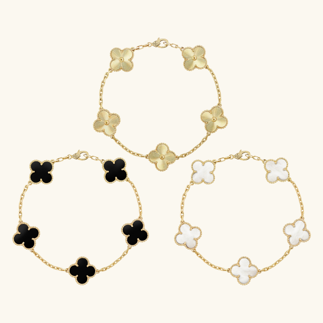 TRÉBOL | Conjunto de Bestsellers Dorado de 3 Piezas