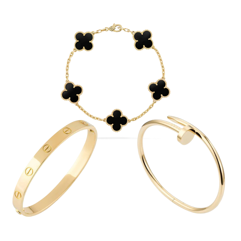 Conjunto de Pulseras de 3 Piezas "Maxim"