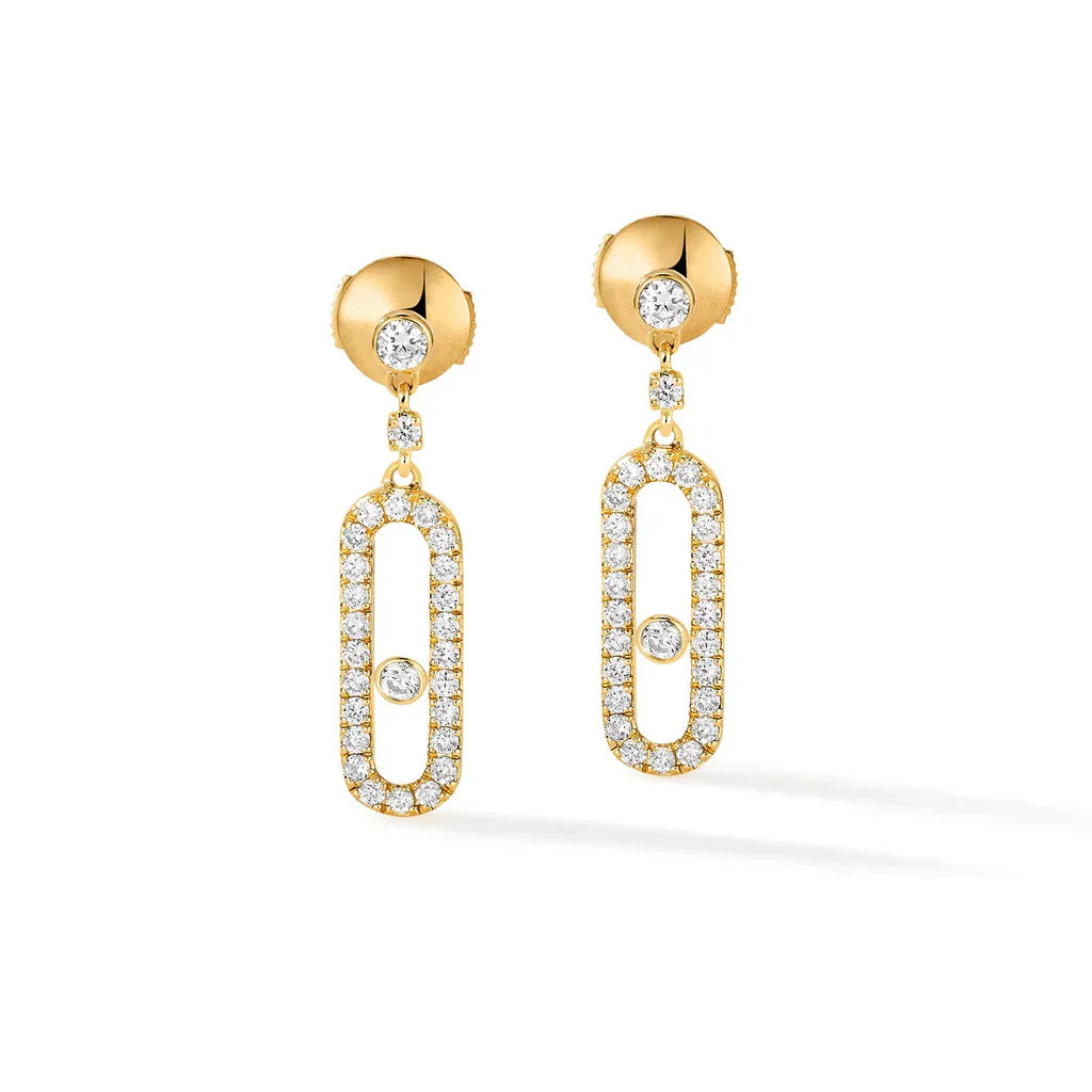 EXCLUSIVOS | Pendientes en forma de aro Myla con diamantes