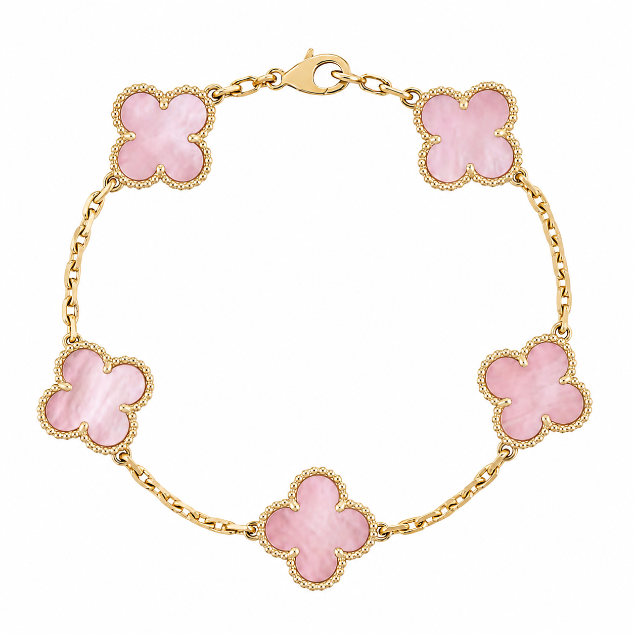 TRÉBOL | Pulsera Rosa