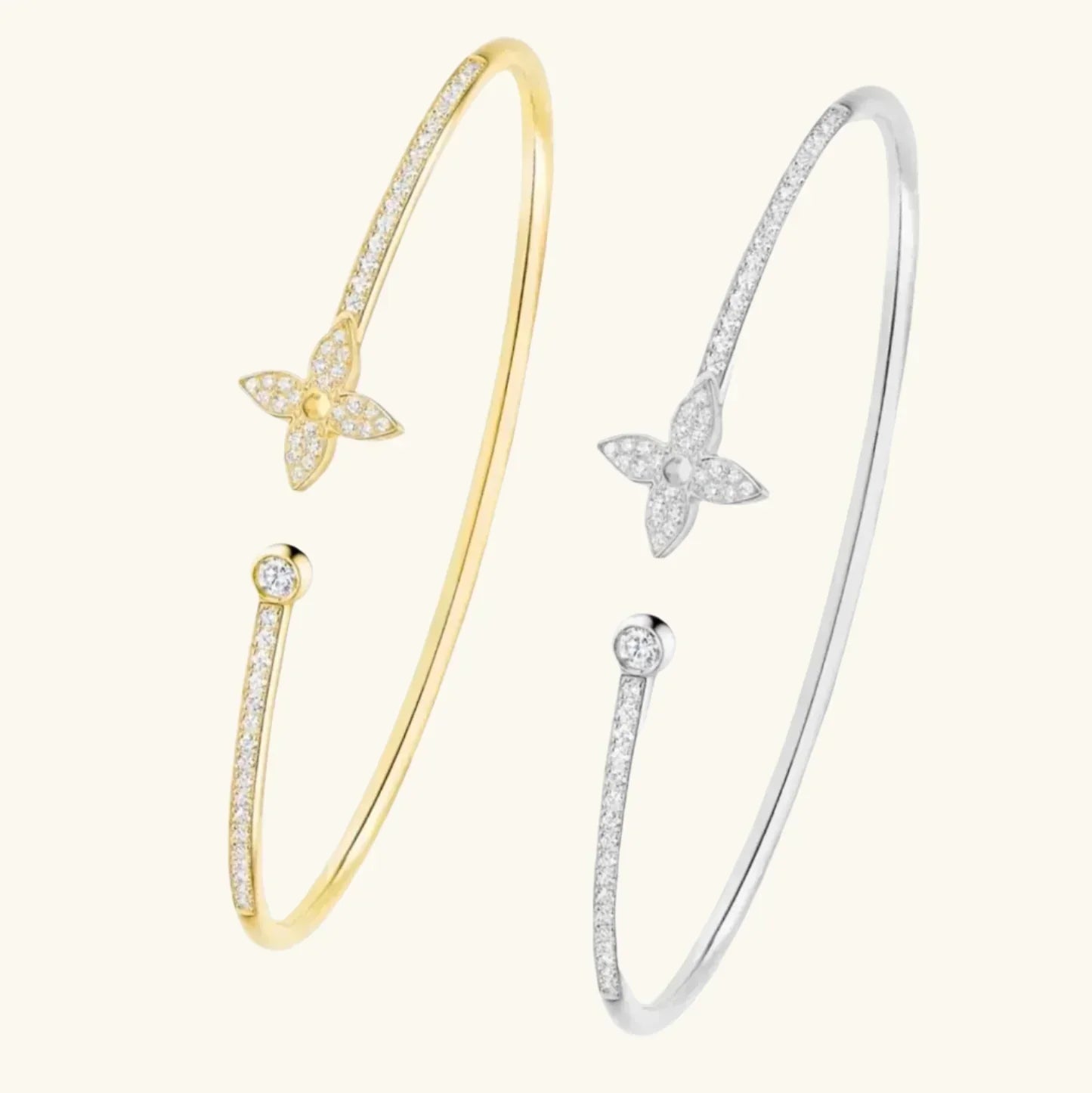 Conjunto de Pulseras en Forma de Estrella - 2 Piezas