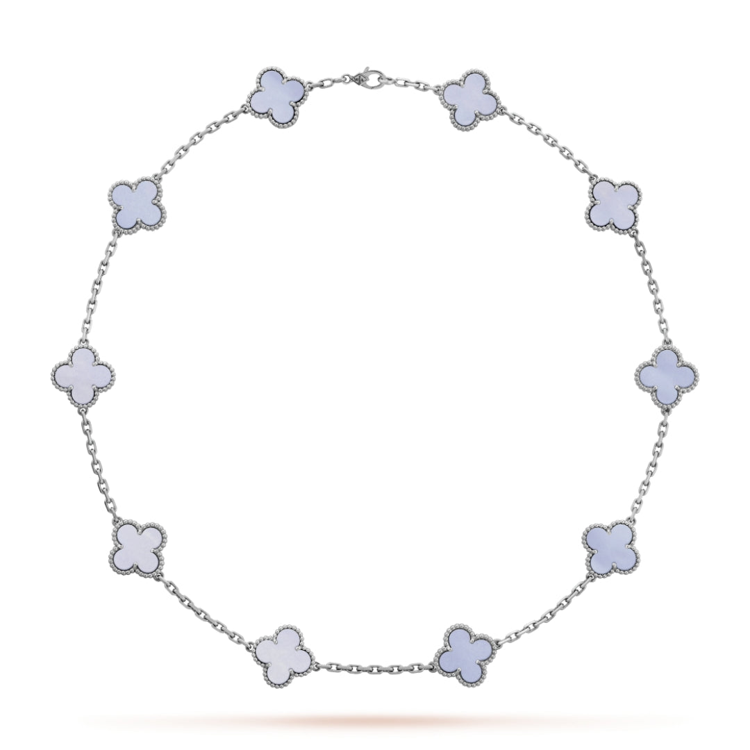 TRÉBOL | Collar Púrpura 10 Motivos