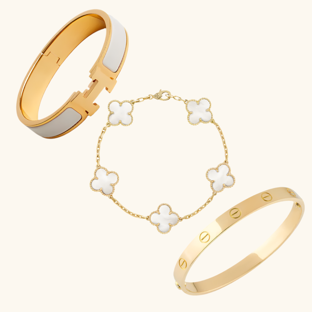 Conjunto de Pulseras de 3 Piezas Mónaco