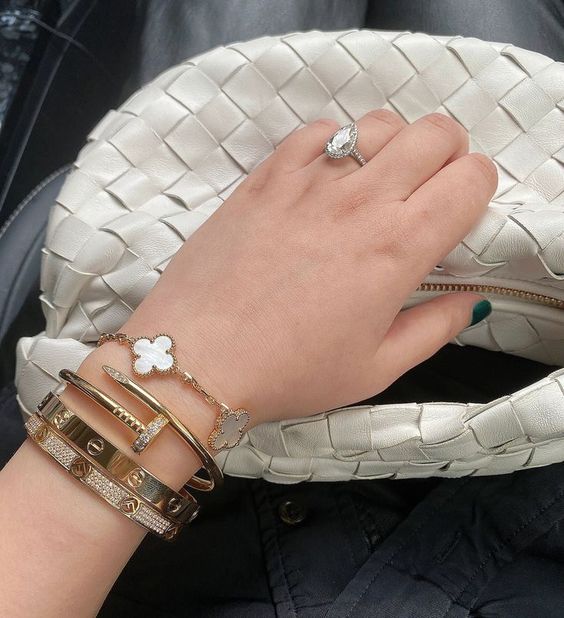 CLAVO | Pulsera de Oro Prestige