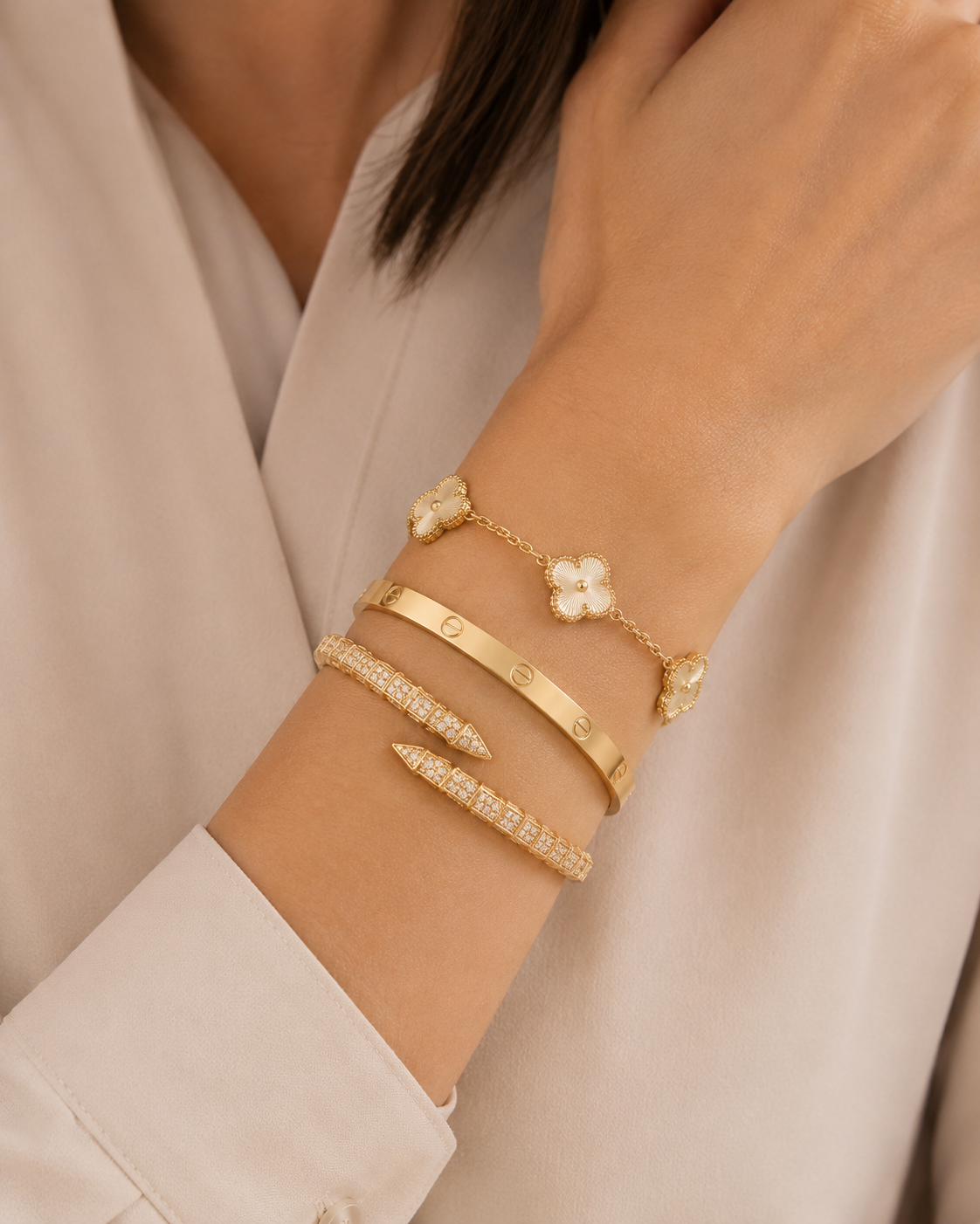 Conjunto de Pulseras de 3 Piezas Berlín