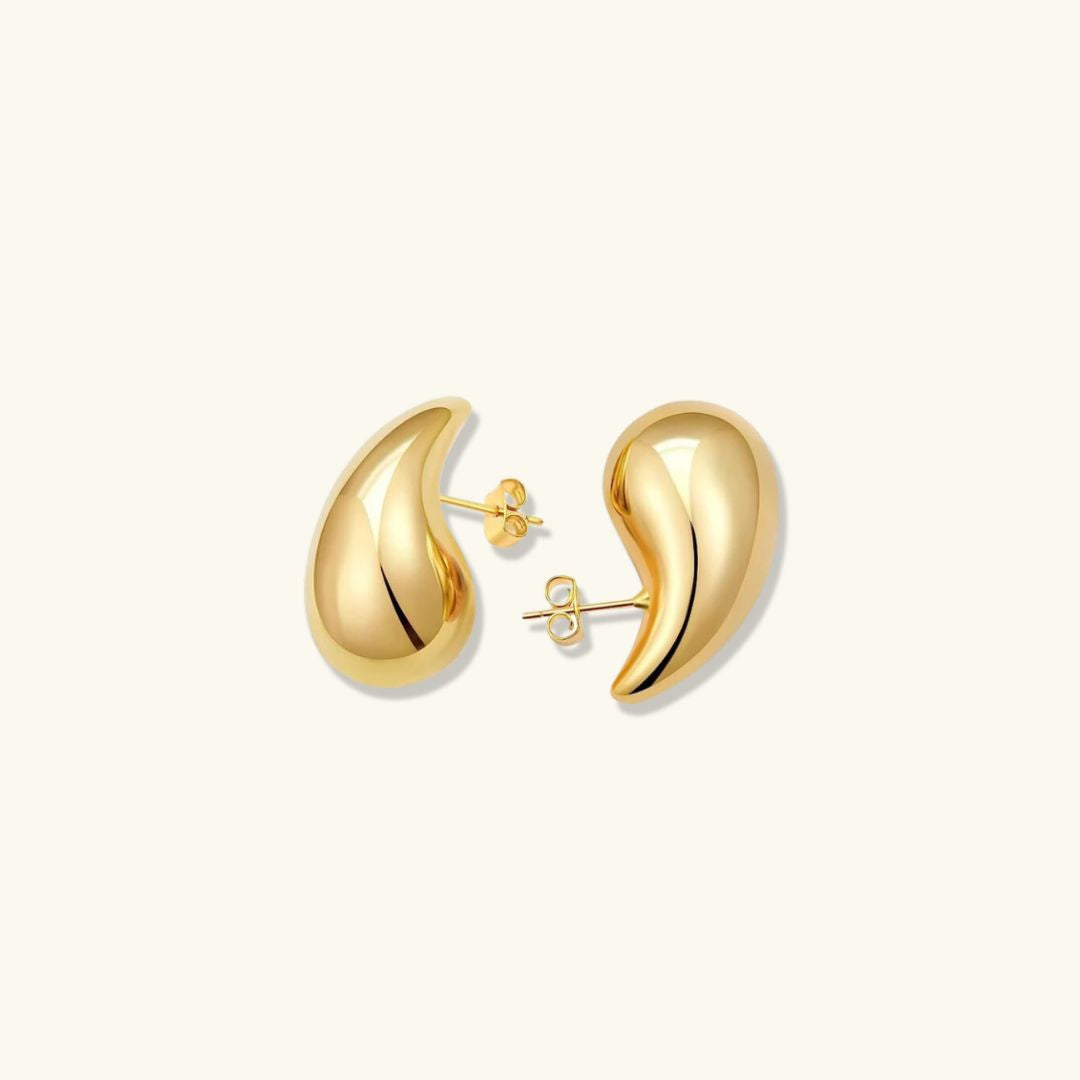 Pendientes de Oro Sandra Teardrop