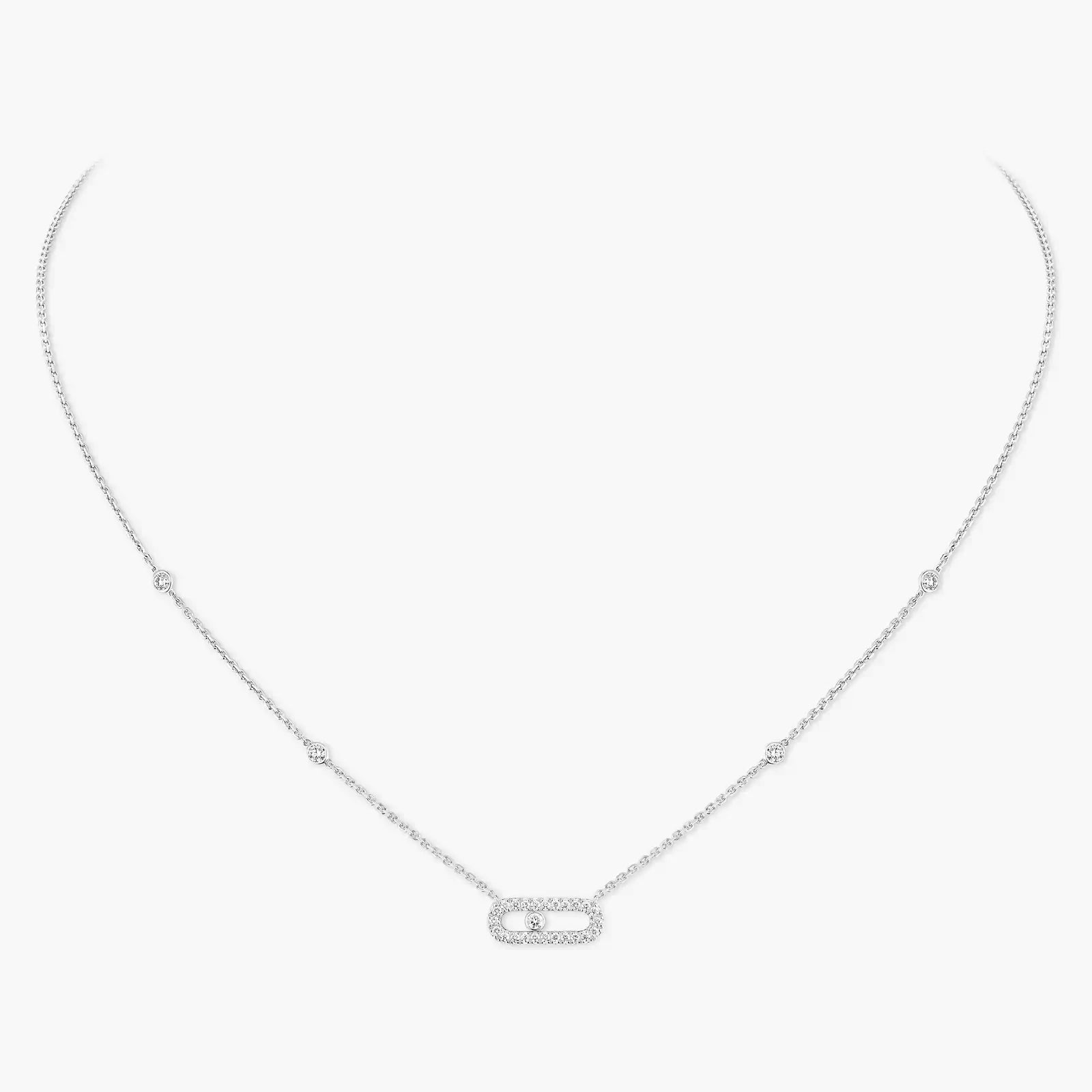EXCLUSIVO | Collar Mollyanne Diamanté Uno – Plateado