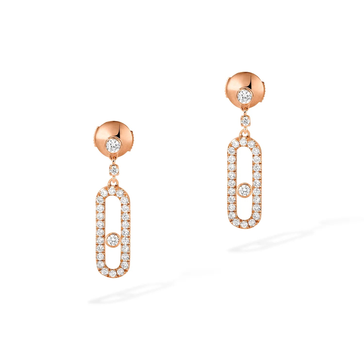 EXCLUSIVOS | Pendientes en forma de aro Myla con diamantes