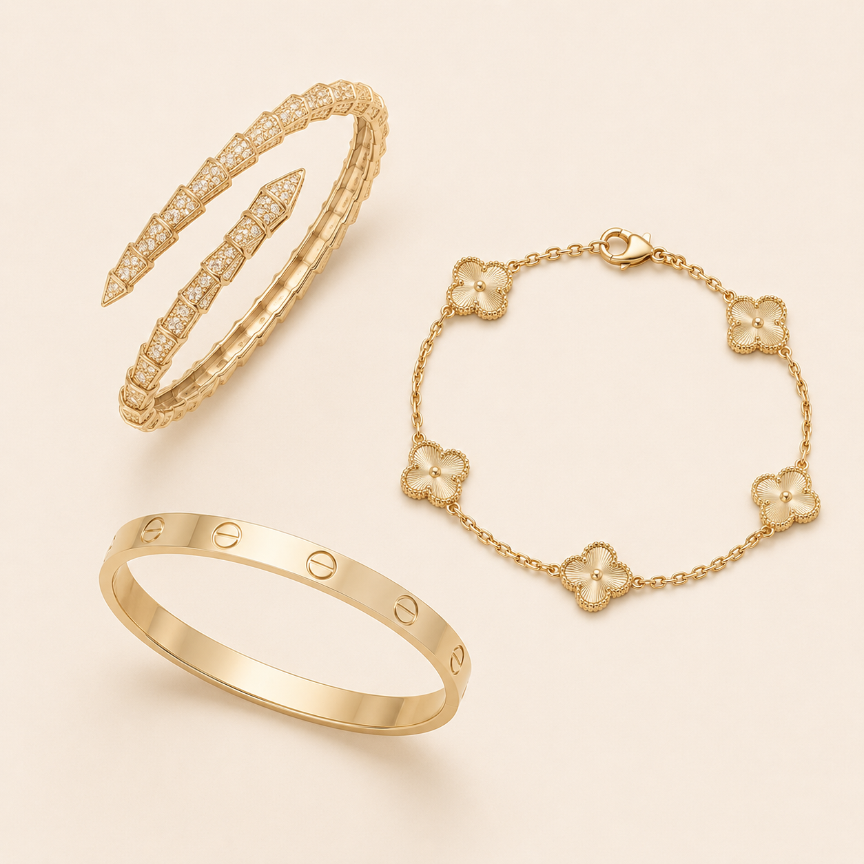 Conjunto de Pulseras de 3 Piezas Berlín