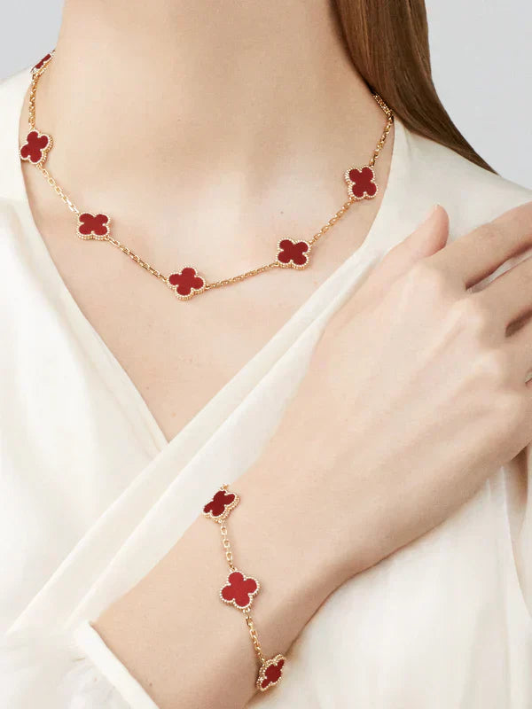 TRÉBOL | Pulsera Roja