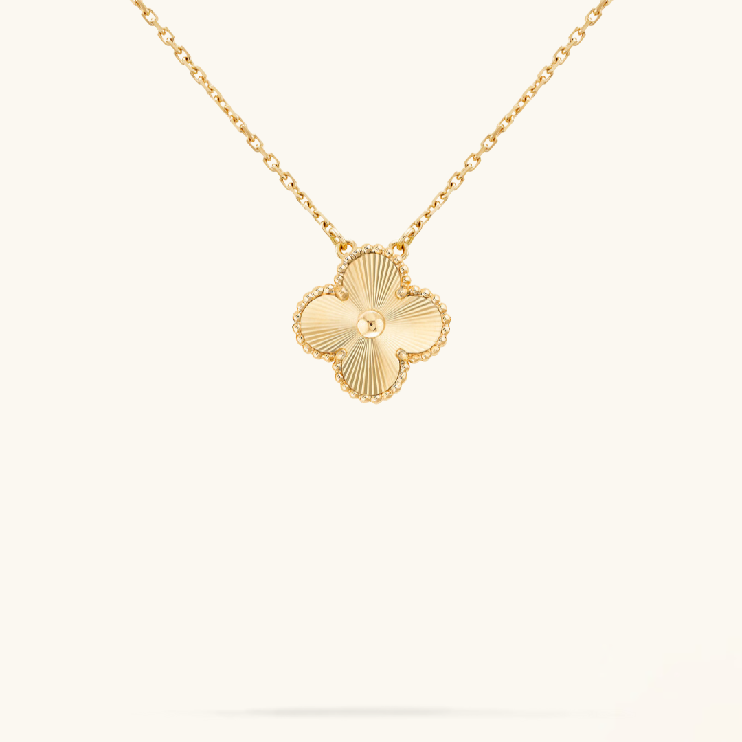 TRÉBOL | Collar Guilloché