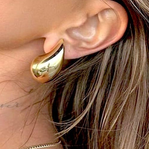 Pendientes de Oro Sandra Teardrop