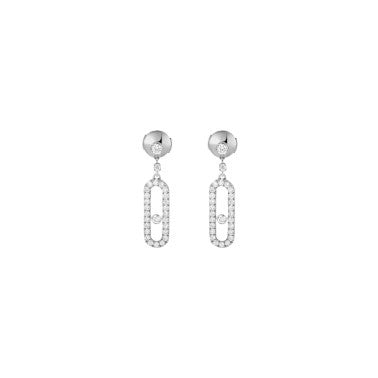 EXCLUSIVOS | Pendientes en forma de aro Myla con diamantes