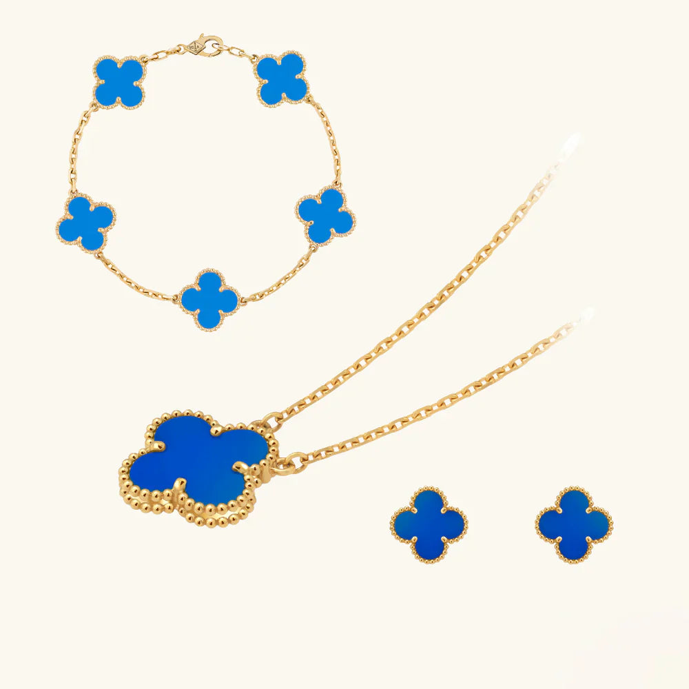 TRÉBOL | Conjunto Premium Dorado