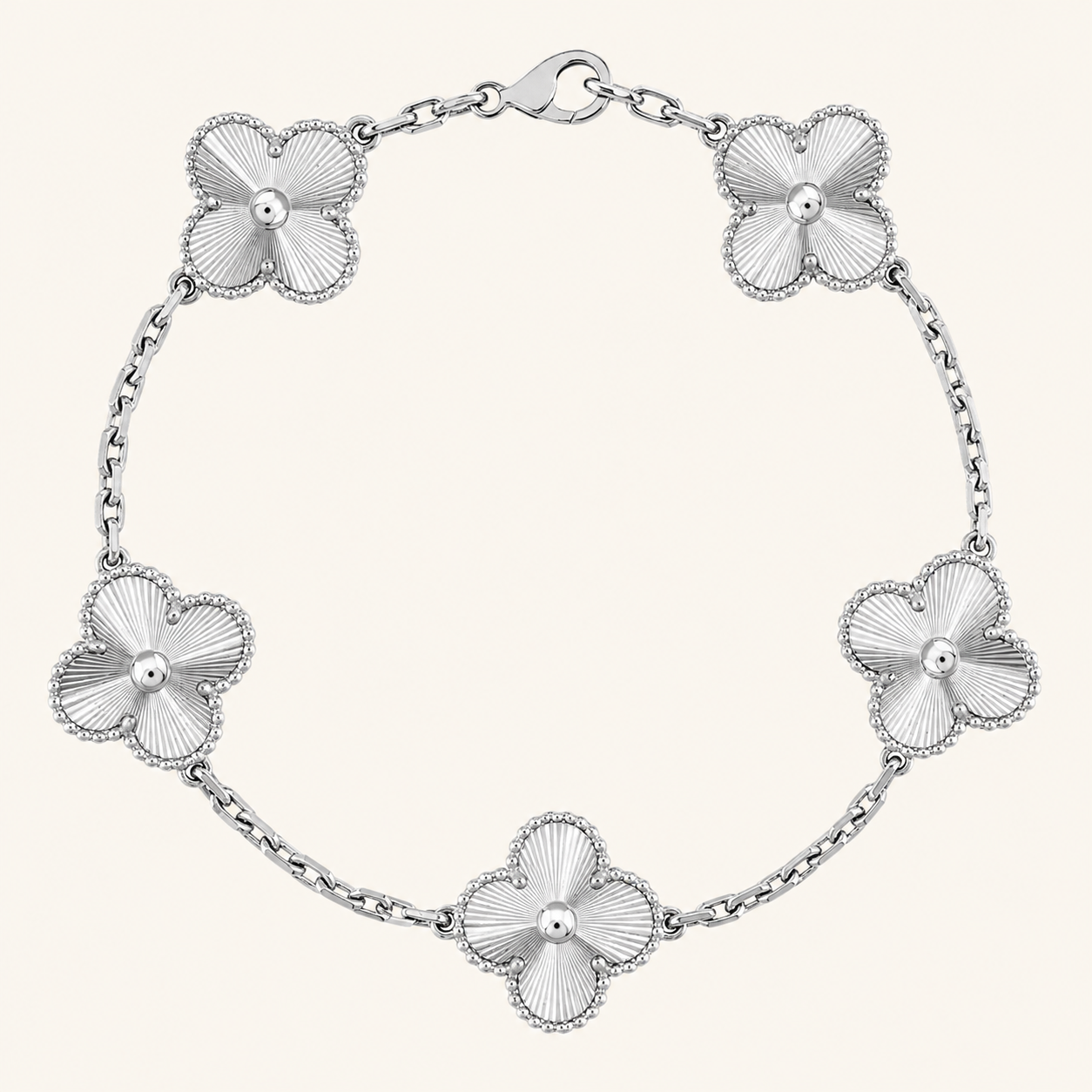TRÉBOL | Pulsera de Plata