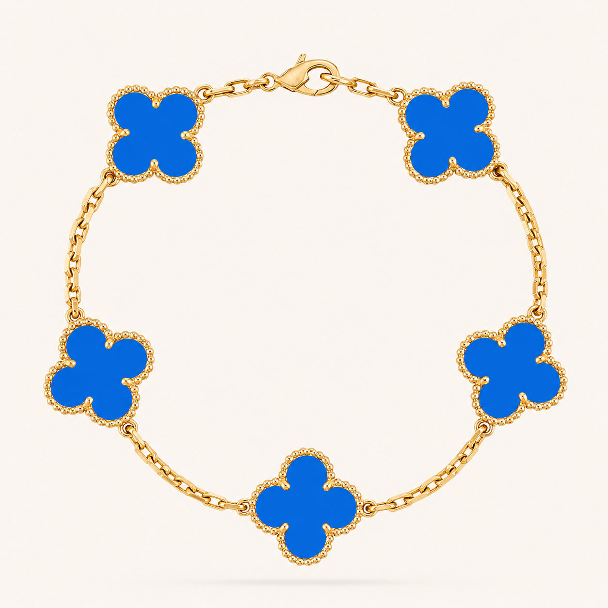 TRÉBOL | Pulsera Azul