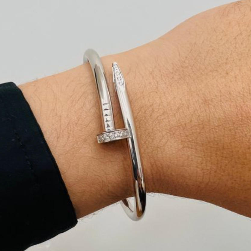 CLAVO | Pulsera de Plata Prestige