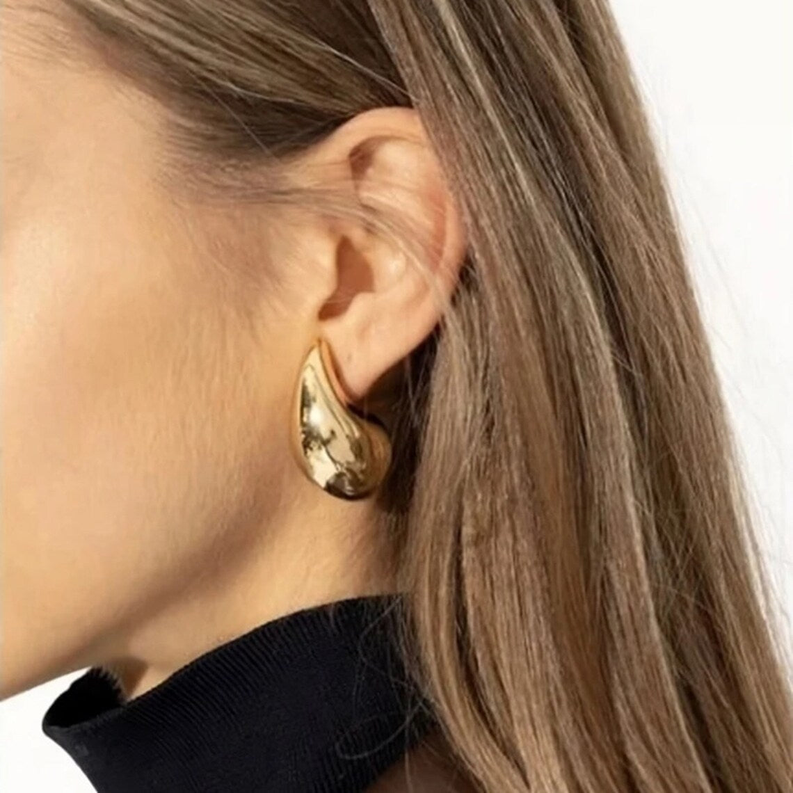 Pendientes de Oro Sandra Teardrop