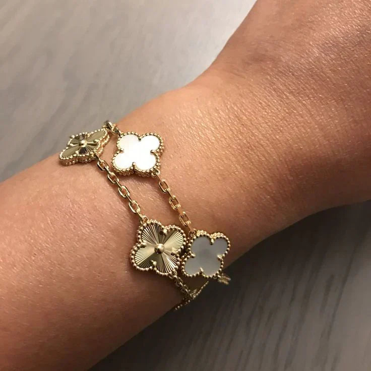TRÉBOL | Blanca Pulsera