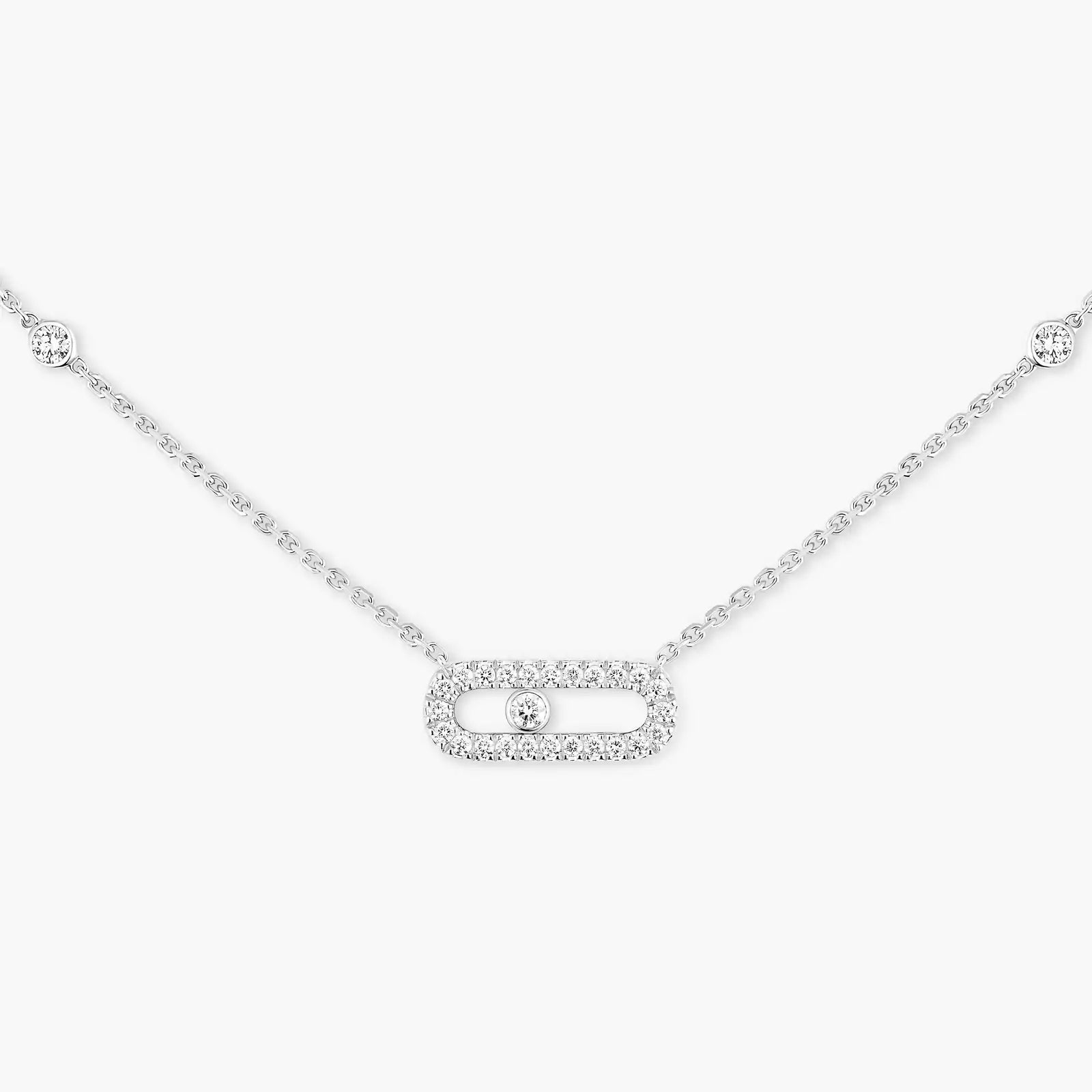 EXCLUSIVO | Collar Mollyanne Diamanté Uno – Plateado